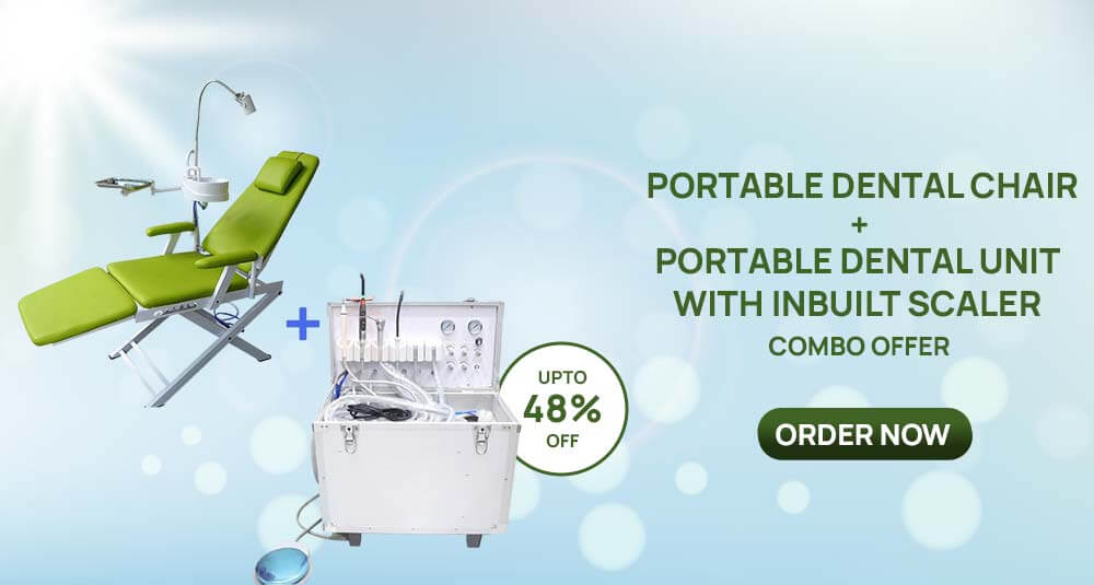 Portable Dental Chair Portable Dental Unit With Inbuilt Scaler Combo Offer
