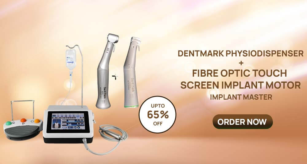 Dentmark Physiodispenser Fibre Optic Touch Screen Implant Motor