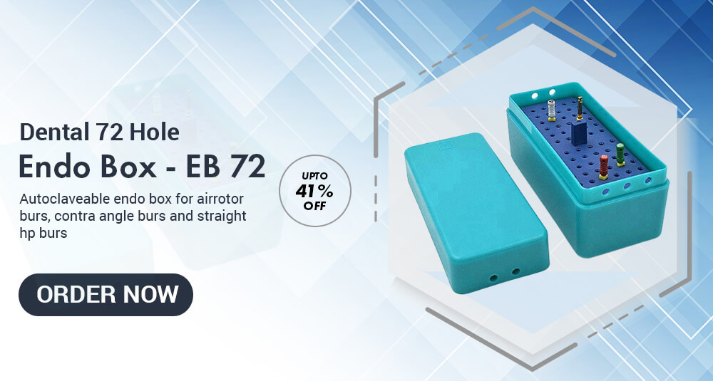 Dental 72 Hole Endo Box - EB 72