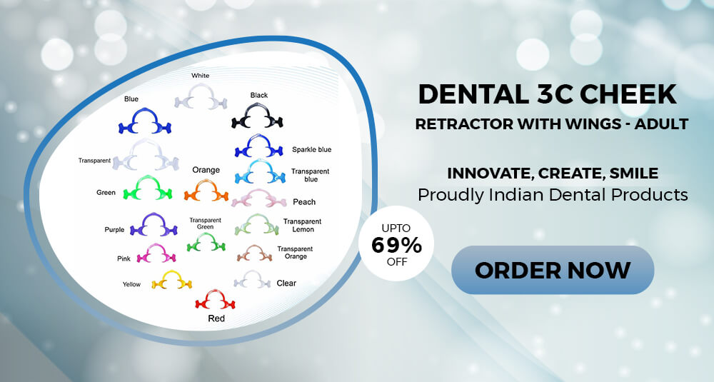 Dental 3c Cheek Retractor With Wings