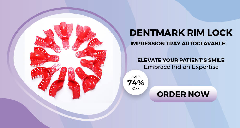 Dentmark Rim Lock Impression Tray Autoclavable