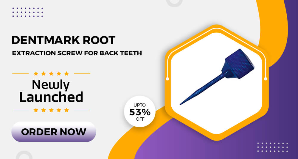 Dentmark Root Extraction Screw For Back Teeth