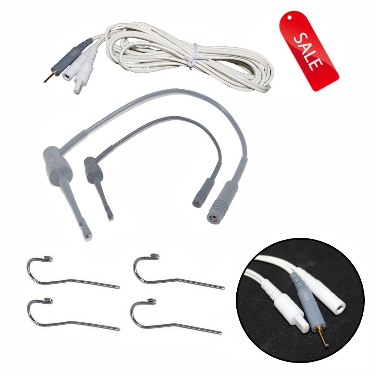 thumbnail image 2 of Universal Dental Apex Locator File Holder Probe Cord – 5 Types – 1 Year Warranty 2 of 5
