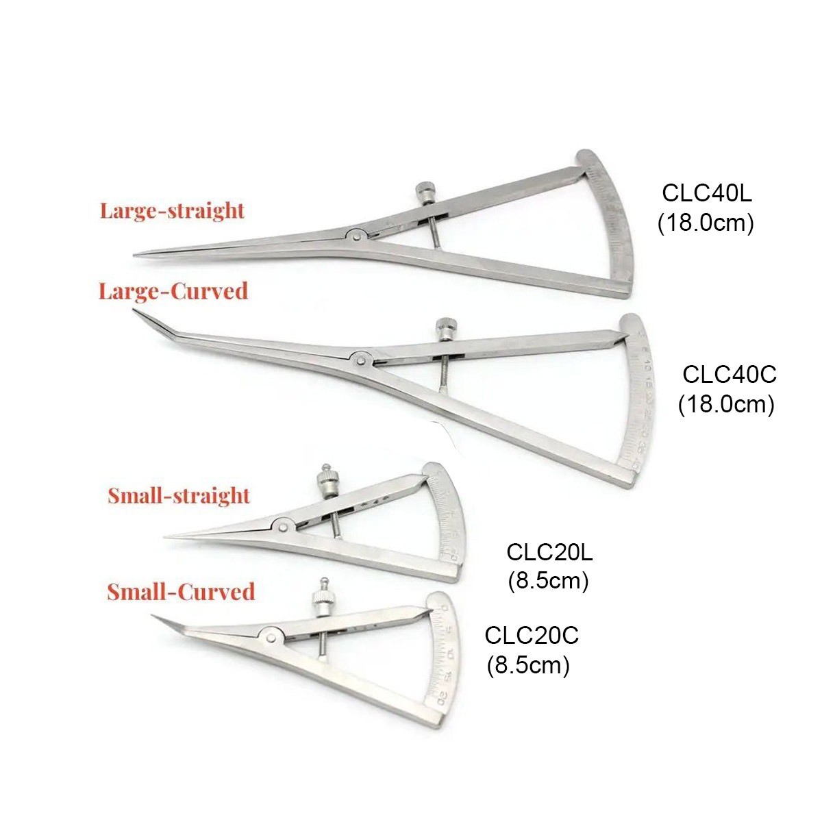 thumbnail image 2 of HM-Inst Venus Apollo Stainless Steel Dental VDO Gauge Ruler For Prosthodontics & Implantology 2 of 5