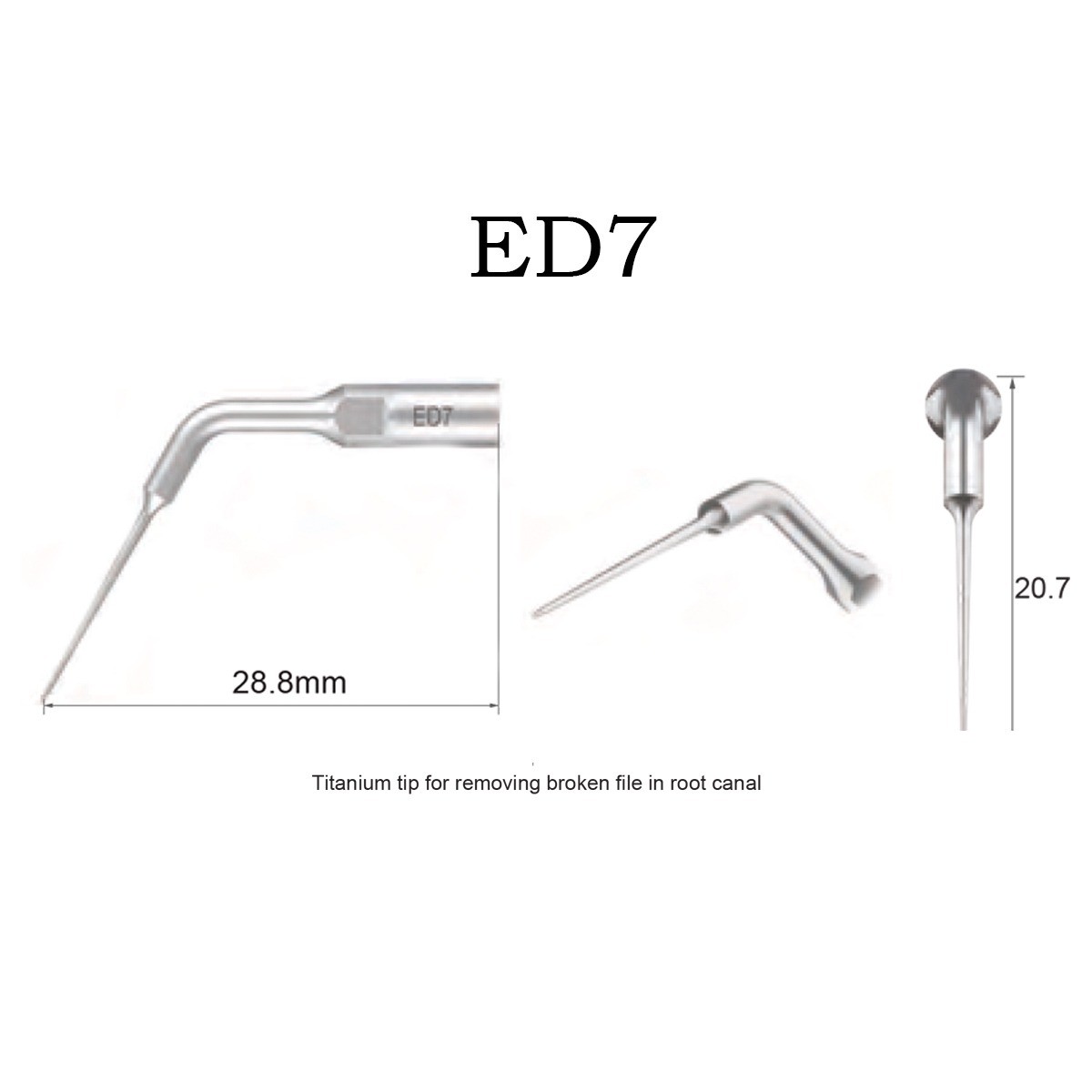 Buy Dental ED7 Endodontics Tip , Dental Equipment Online in India ...