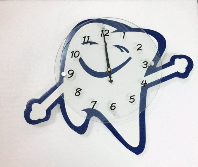 Buy DENTAL TOOTH SHAPE WALL CLOCK , Dental Equipment Online in India
