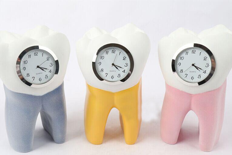 Buy Dental Tooth Shape Wall Clock , Dental Equipment Online in India
