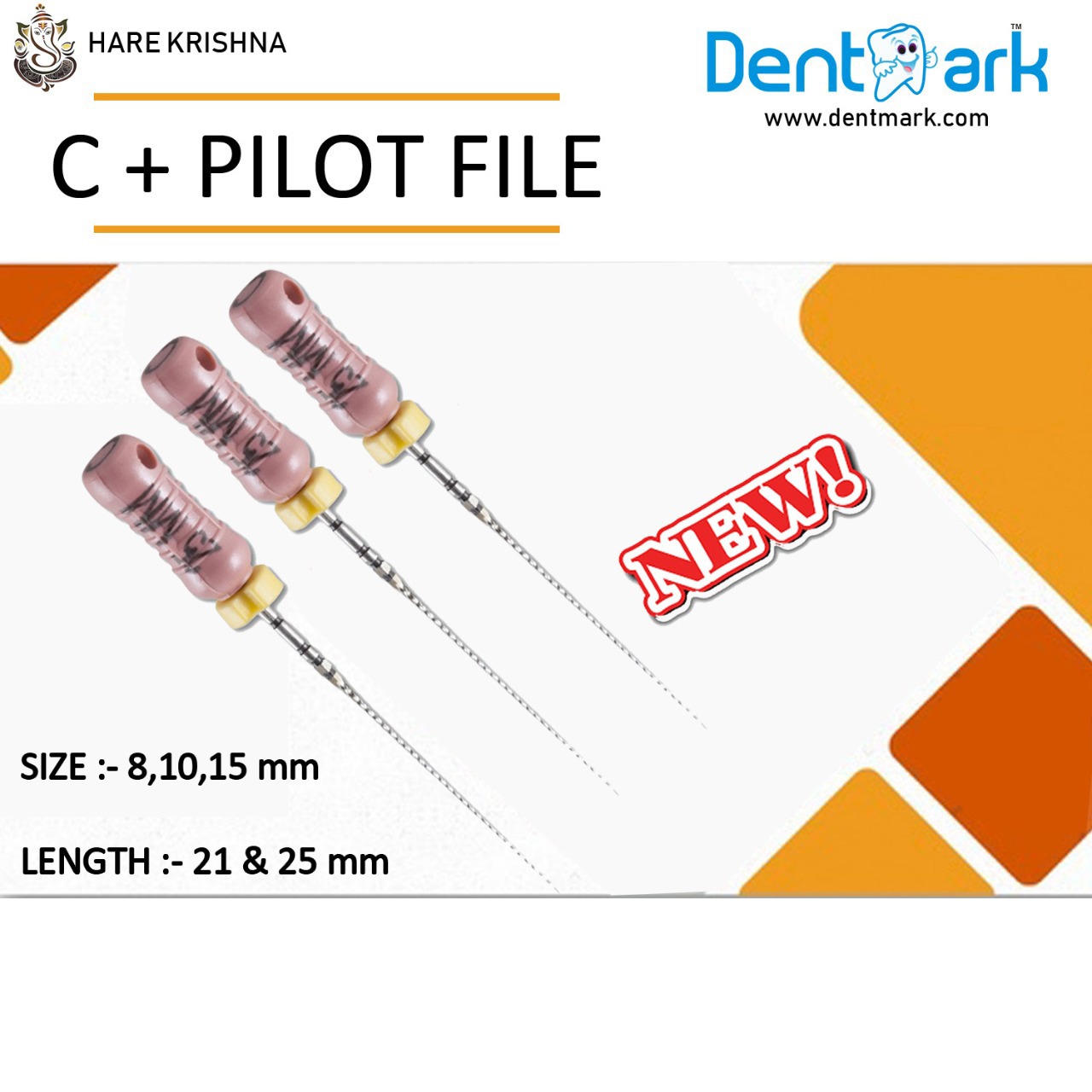 Buy DENTAL C+ PILOT FILE , Dental Equipment Online in India Dentmark