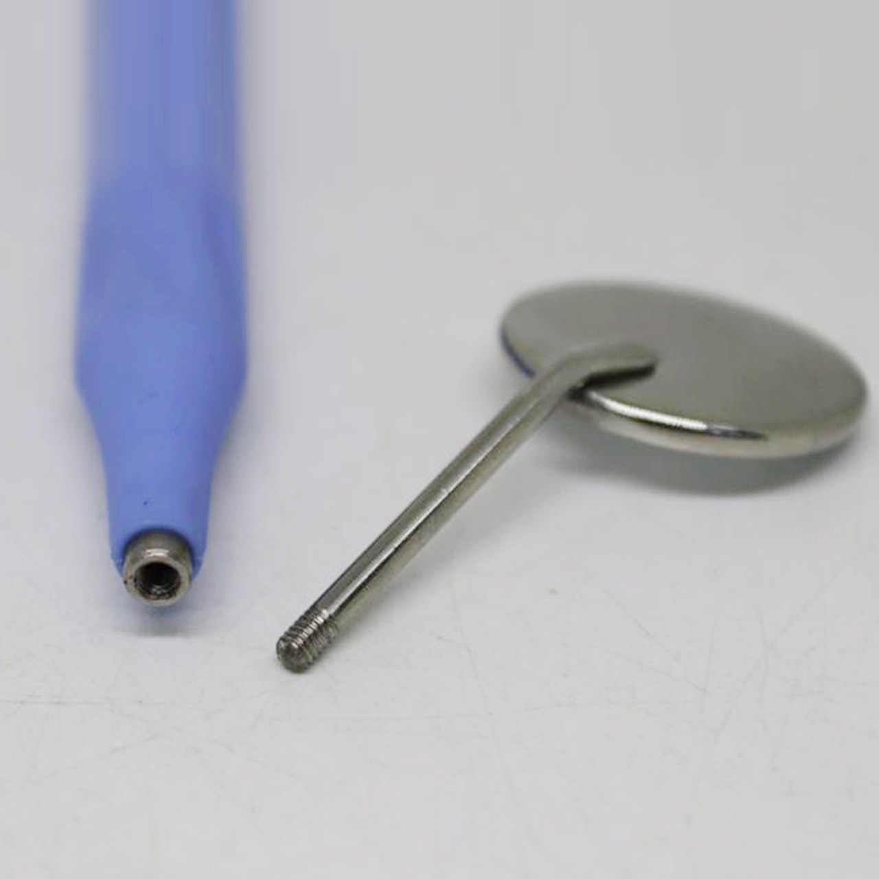 Buy AUTOCLAVABLE HANDLE MIRROR PLUS PLAIN MIRROR , Dental Equipment